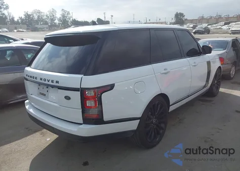 2016 Land Rover Range Rover 3.0L V6 Supercharged Hse z USA, uszkodzony, nr VIN SALGS2PF8GA291651